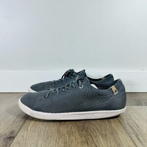 Saola Cannon Knit Sneakers blue gray mens 10